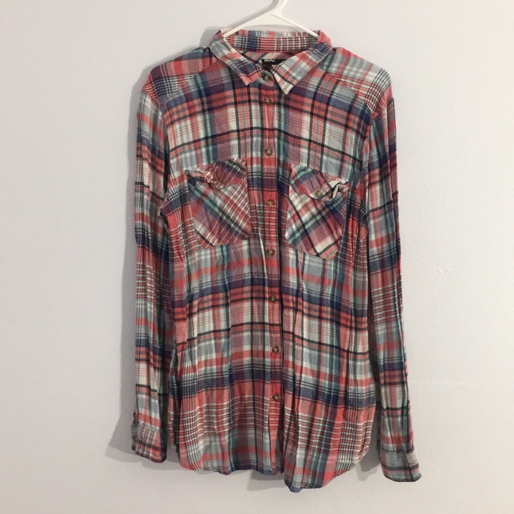 Plaid Button Up Flannel